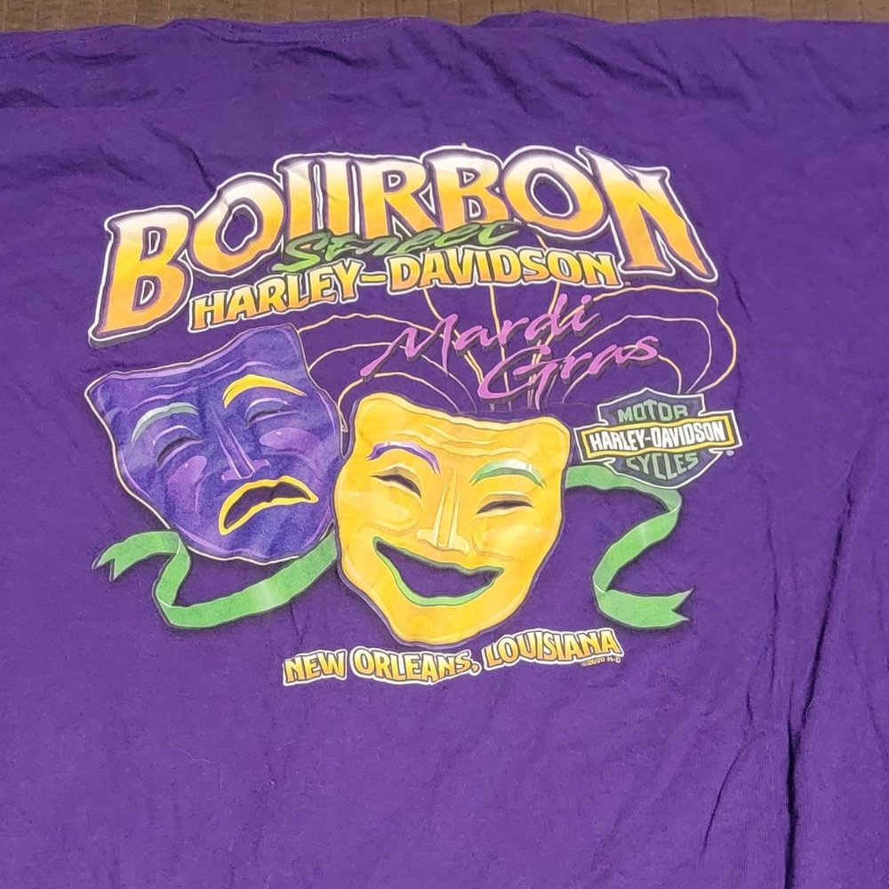 Men's Harley Davidson Bourbon Street,  New Orleans, LA 3XL NEW, NEVER WORN